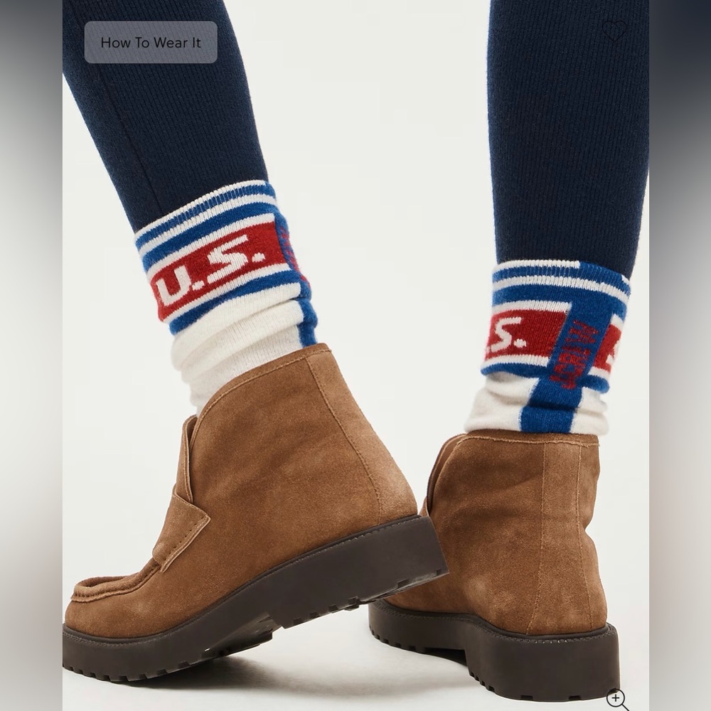 J CREW SIZE S/M U.S. Ski & Snowboard by J.Crew cotton socks three-pack $48‎